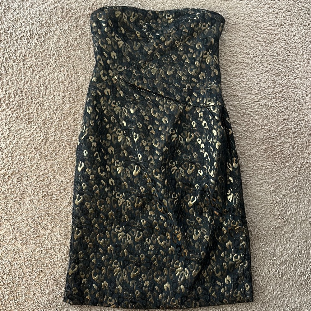 Strapless Michael Kors gown